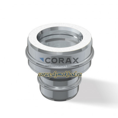 Дымоход CORAX INDUSTRY Старт сэндвич (304 0,8/430 0,5) D-115/200 модель 27381