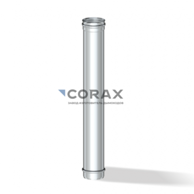 Дымоход CORAX INDUSTRY Труба L 1000 (304 0,8) D-200 модель 27347