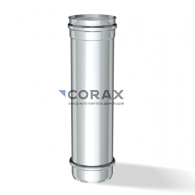 Дымоход CORAX INDUSTRY Труба L 500 (304 0,8) D-160 модель 26845