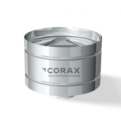 Дымоход CORAX INDUSTRY Зонт К Ветрозащита (430 0,5) D-220 модель 26592