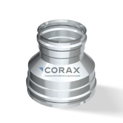 Дымоход CORAX INDUSTRY Конус на Сэндвич (304 0,5/430 0,5) D-110/200 модель 25202