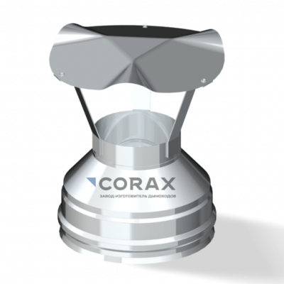 Дымоход CORAX INDUSTRY Оголовок (430 0,5/430 0,5) D-220/300 модель 26042