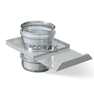 Дымоход CORAX INDUSTRY Шибер Задвижка (430 0,8) D-110 модель 26824
