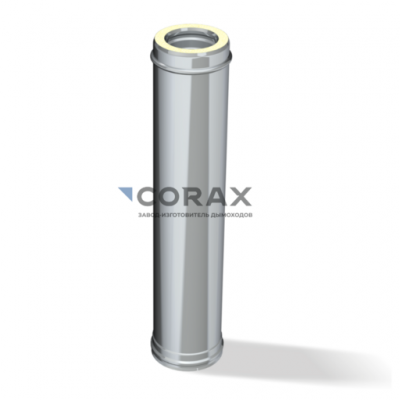 Дымоход CORAX INDUSTRY Труба Сэндвич L 1000 (304 0,5/430 0,5) D-250/350 модель 25086