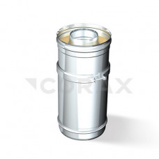 Дымоход CORAX INDUSTRY Труба Телескоп Сэндвич L 350-500 (430 0,5/430 0,5) D-110/200