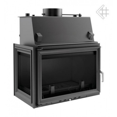 Каминная топка Kratki с водяным контуром Oliwia PW BL 22 W(стекло слева) модель 2987