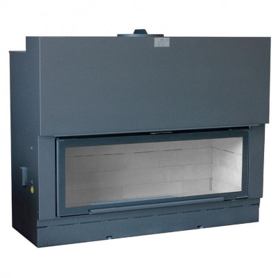 Каминная топка H 1600 SIMPLE FACE WS BLACK BG2 (Axis) модель 29059
