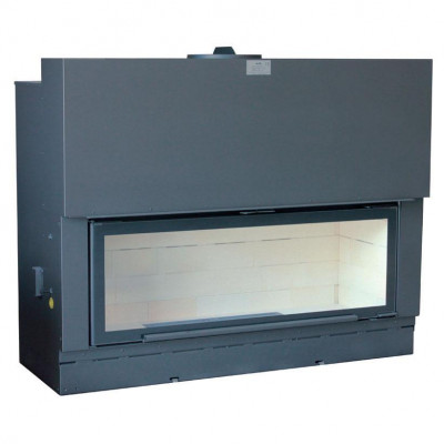 Каминная топка H 1600 SIMPLE FACE WS BLACK (Axis) модель 29075