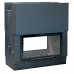 Каминная топка H 1200 DOUBLE FACE WS BLACK (Axis) модель 29022