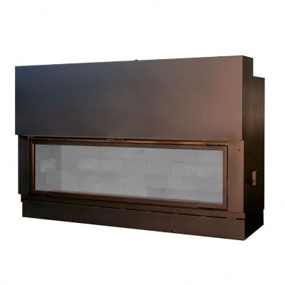 Каминная топка H 1600 XXL WS BLACK BG3 (Axis) модель 29060