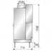 Каминная топка H 1400 SIMPLE FACE WS BLACK BG2 (Axis) модель 29057