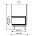 Каминная топка XP0100 LG (Axis) модель 29534