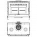 Каминная топка SCREEN EVO 80/2 (EdilKamin) модель 29288