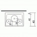 Каминная топка FIREBOX RIGA 54 V (EdilKamin) модель 29297
