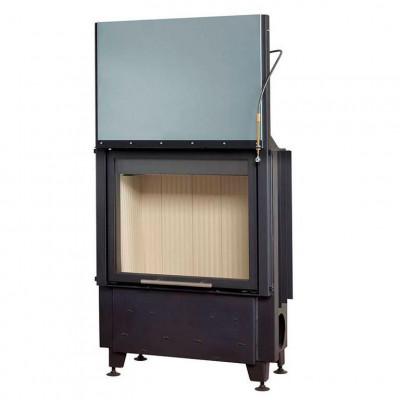 Каминная топка RADIANTE 550/10/57-66.29 H ECOPLUS, чёрная рамка (Hark) модель 29033