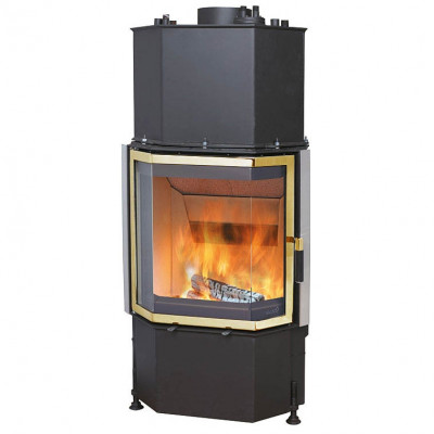 Каминная топка 600/57 K WW ECOPLUS, золото (Hark) модель 28448