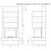 Камин STUDIO 11/57.15.0 NERO ASSOLUTO (Hark) модель 28795