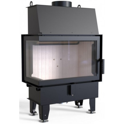 Каминная топка Defro HOME IMPULS SM BL/BP, 8кВт, 670/450/380мм модель 28102