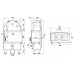 Каминная топка Defro HOME INTRA SLIM SM BL/BP, 6кВт, 667/465/337мм модель 28120