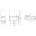 Каминная топка Defro HOME INTRA SM BL/BP G SLIM, 6кВт, 683/478/352мм модель 28123