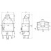 Каминная топка Defro HOME INTRA SM BL/BP MINI, 10кВт, 667/465/412мм модель 28125