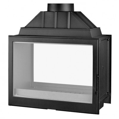 Каминная топка LCI 7 GDF, двусторонняя, с подводом внешнего воздуха (Liseo Castiron) модель 29704