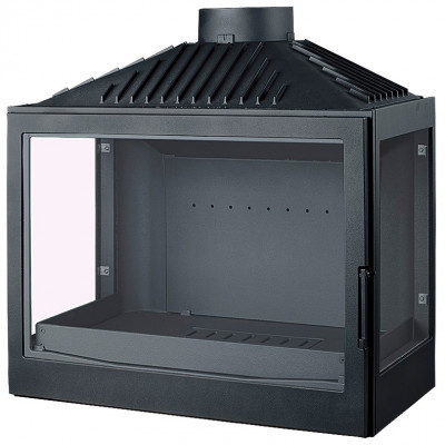 Каминная топка LCI 007 GFLR, два боковых стекла (Liseo Castiron) модель 29691