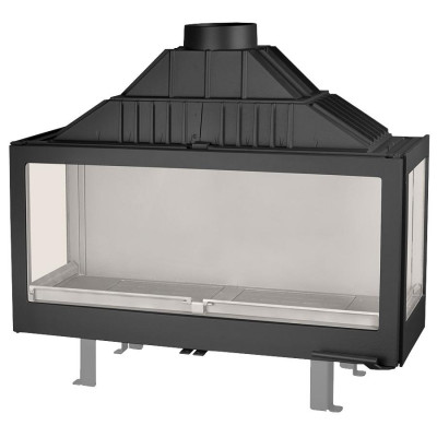 Каминная топка LCI 11 GFLR, два боковых стекла (Liseo Castiron) модель 29697