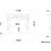 Каминный портал Mercury / Mercury small модель 2333