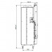 Каминная топка ECOMONOBLOCCO WT 16:9F V12 (Palazzetti) модель 29336
