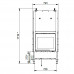 Каминная топка ECOMONOBLOCCO WT 66F N11 (Palazzetti) модель 29298
