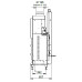 Каминная топка ECOMONOBLOCCO WT 66F N11 (Palazzetti) модель 29298