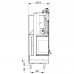 Каминная топка ECOMONOBLOCCO WT 78L V12ET (Palazzetti) модель 29368