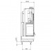 Каминная топка ECOMONOBLOCCO WT 86L N13 (Palazzetti) модель 29371