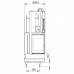 Каминная топка ECOMONOBLOCCO WT 66L N11 (Palazzetti) модель 29363