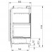 Каминная топка ECOMONOBLOCCO WT 66R V11ET (Palazzetti) модель 29366