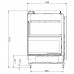 Каминная топка ECOMONOBLOCCO WT 86L V13ET (Palazzetti) модель 29372