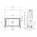 Каминная топка F 1500W (Stav) модель 29818